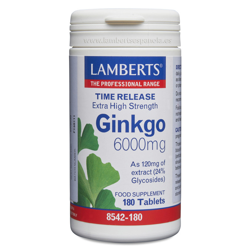 Ginkgo Biloba 6000mg 180tab