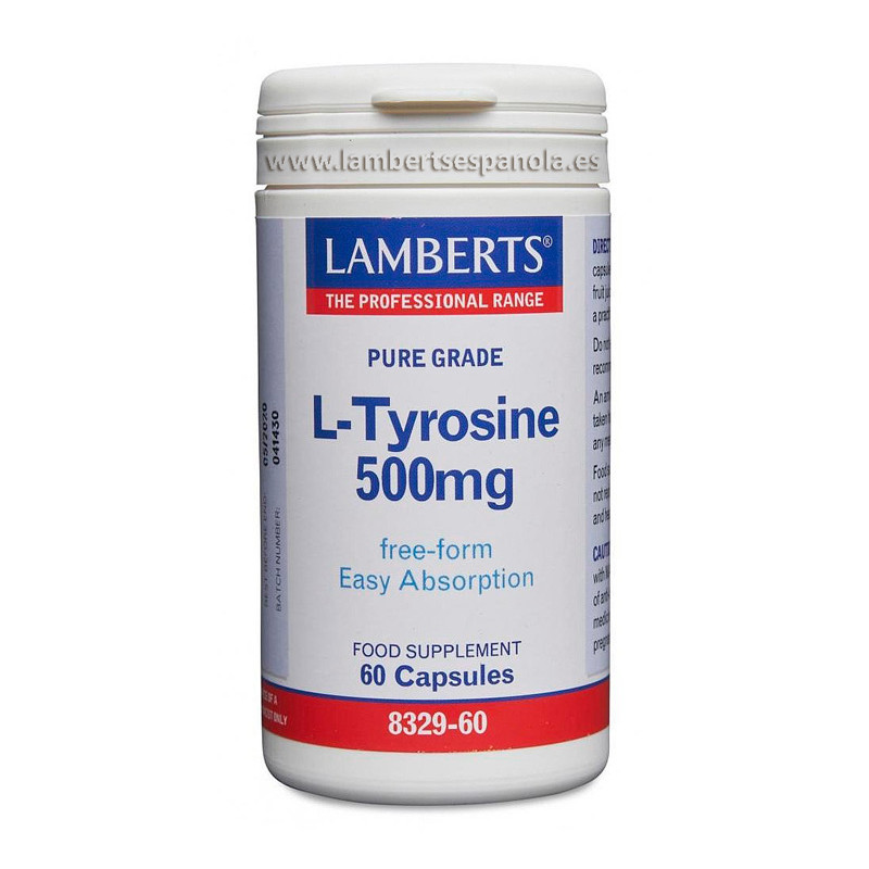 L Tirosina 500mg 60cap