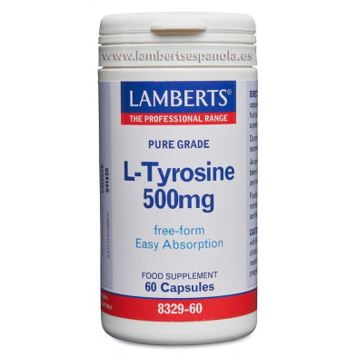 L Tirosina 500mg 60cap