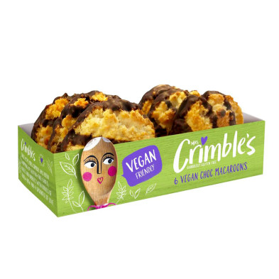 Galletas Veganas Chocolate S/G 195g - Crimbles