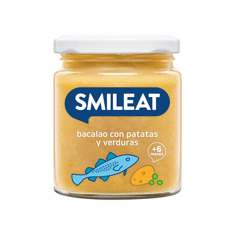 Tarrito De Bacalao Con Verduras 230 Gr. - Smileat