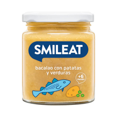 Tarrito De Bacalao Con Verduras 230 Gr. - Smileat