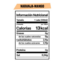 Bebida Isotonica Naranja Y Mango Bio 330ml - Whole