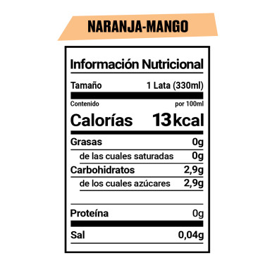 Bebida Isotonica Naranja Y Mango Bio 330ml - Whole