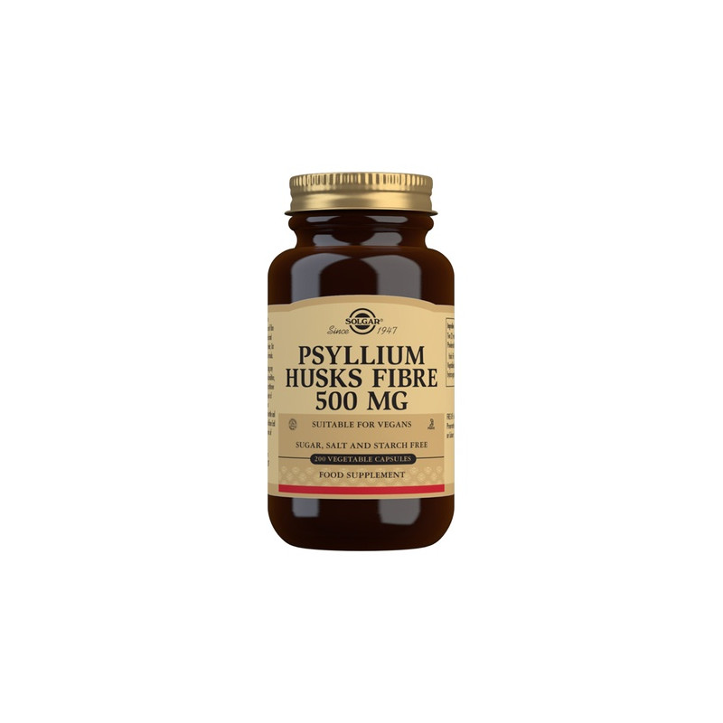 Fibra De Cascara Psyllium 500mg 200cap Vegetales