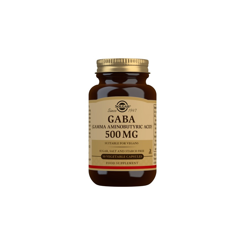 Gaba 500mg 50cap Vegetales