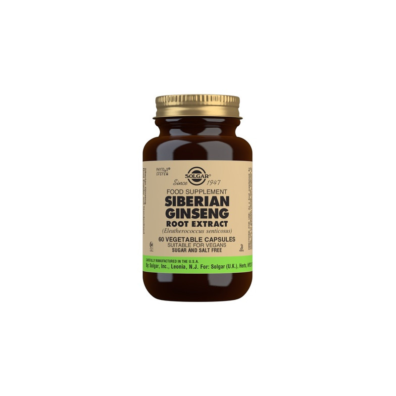 Ginseng Siberiano 520mg 60cap Vegetales