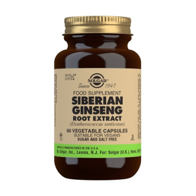 Ginseng Siberiano 520mg 60cap Vegetales