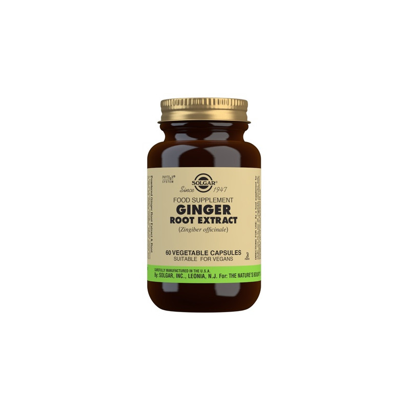 Jengibre Raiz 60cap Vegetales