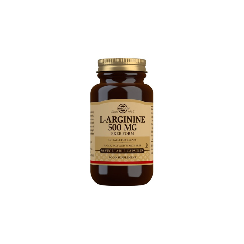 L-Arginina 500mg 50cap Vegetales