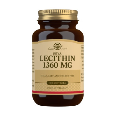 Lecitina 1360mg 100cap Blandas