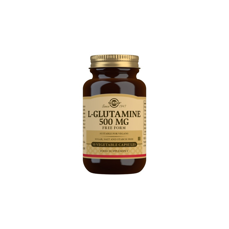 L-Glutamina 500mg 50cap Vegetales