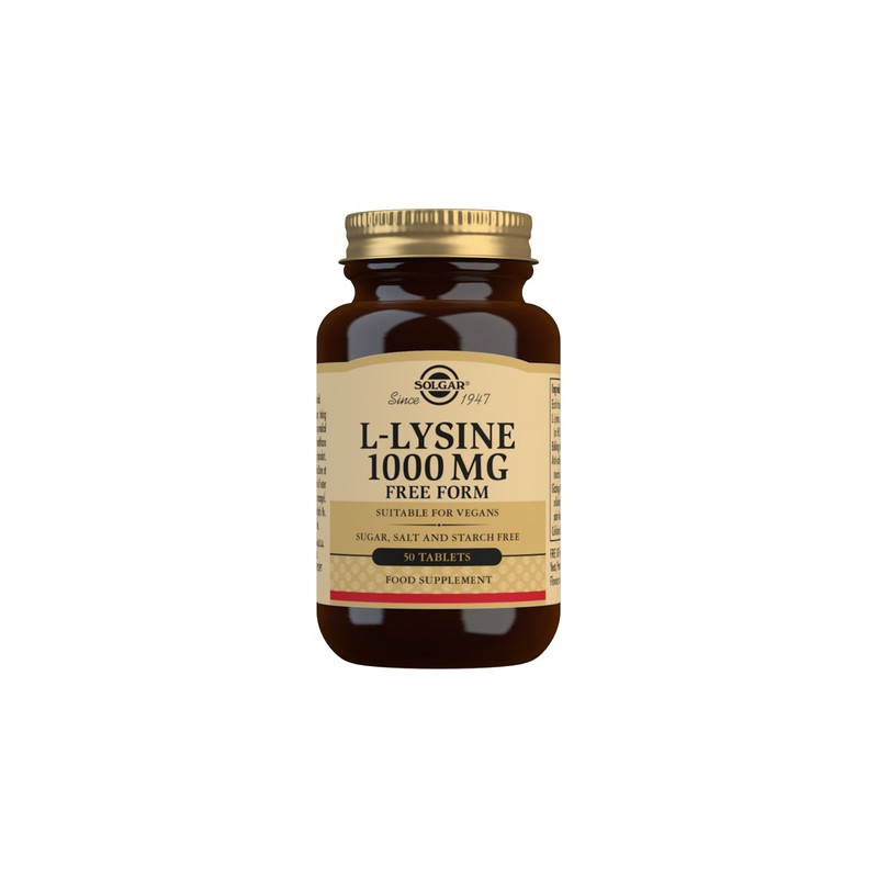 L-Lisina 1000mg 50 Comp