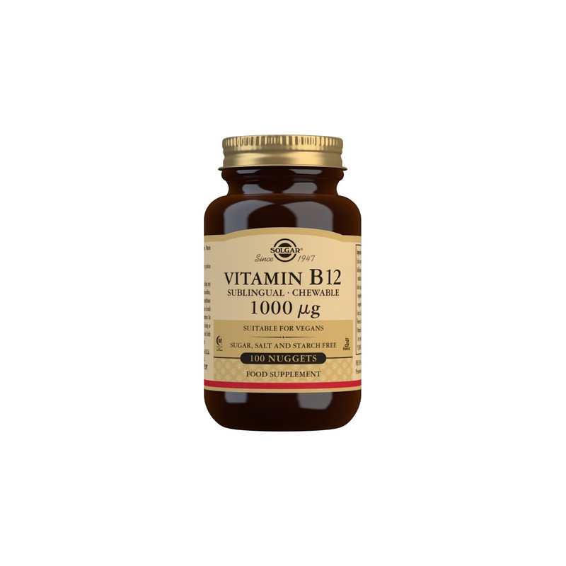 Vitamina B12 1000mg 100comp Masticables