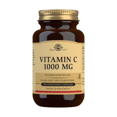 Vitamina C 1000mg 100cap Vegetales