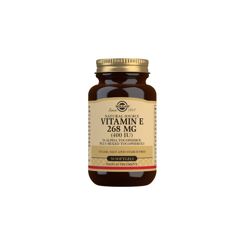 Vitamina E 400ui 268mg 50cap Blandas