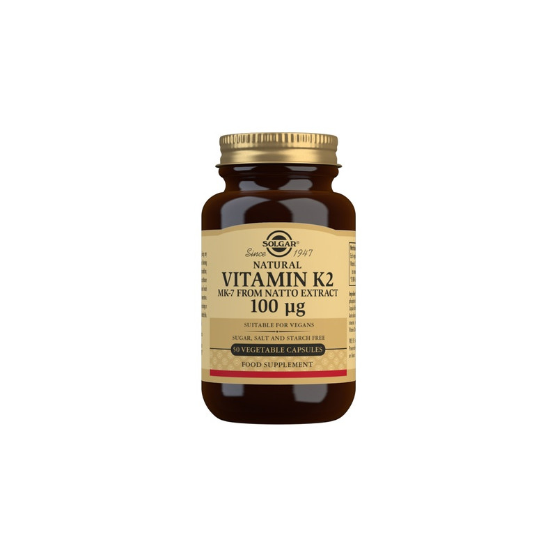 Vitamina K2 100mg 50cap Vegetales