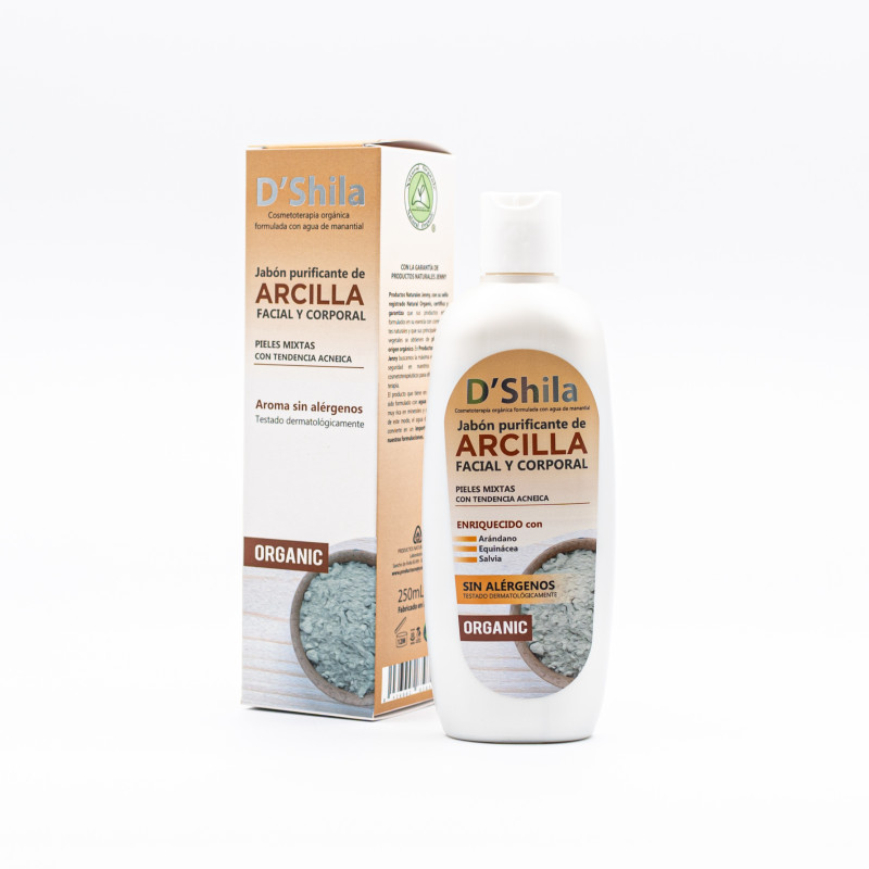 Jabon Purificante Arcilla 250ml