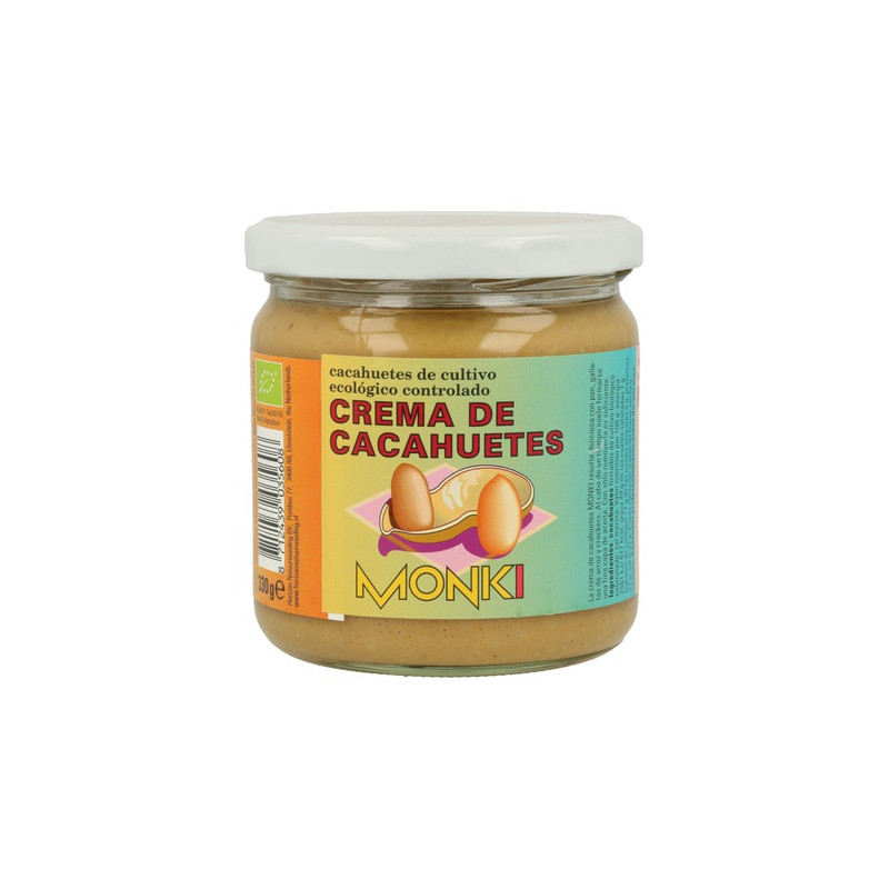 Crema De Cacahuete Monki Bio 330g