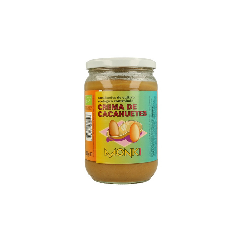 Crema Cacahuete Monki Bio 650g