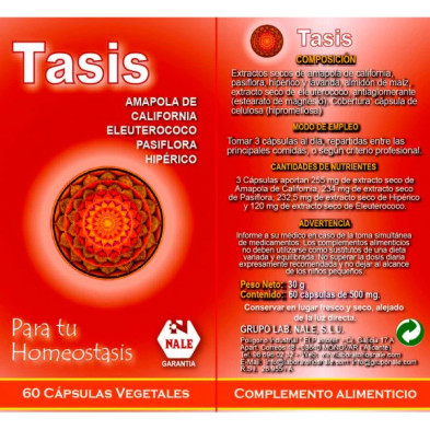 Tasis 60cap