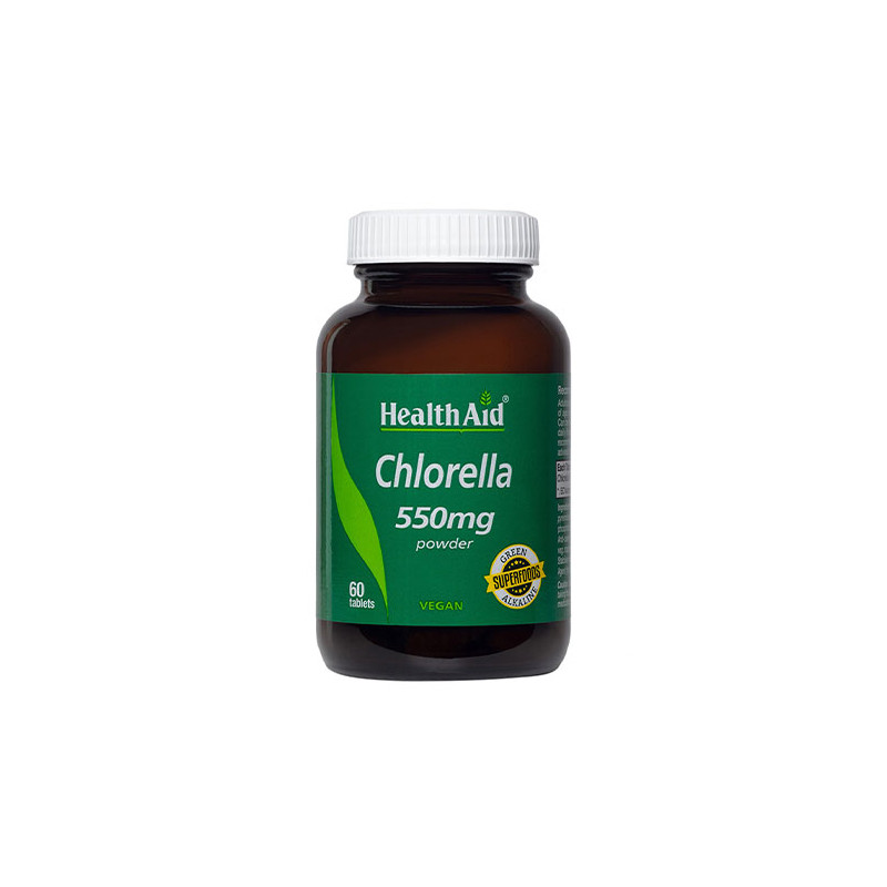 Clorela (Chlorella Pyrenoidosa) 550mg 60comp