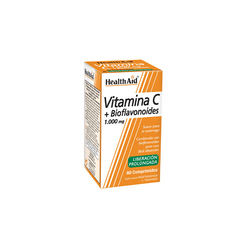 Vitamina C 1000mg + Bioflavonoides 60comp