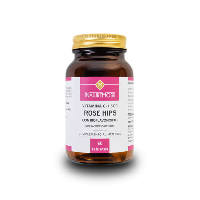 Vitamina C Rosehip 1500mg 60cap