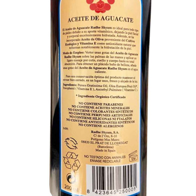 Aceite Aguacate 200ml