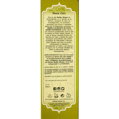 Henna Neutro Pasta 200ml