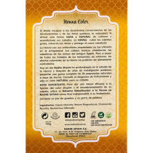 Henna Rubio Dorado Polvo 100g