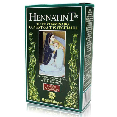 Hennatint Castaño Caoba Oscuro 60ml