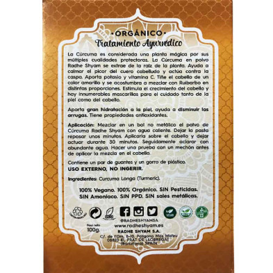 Tratamiento Ayurvedico Curcuma Polvo