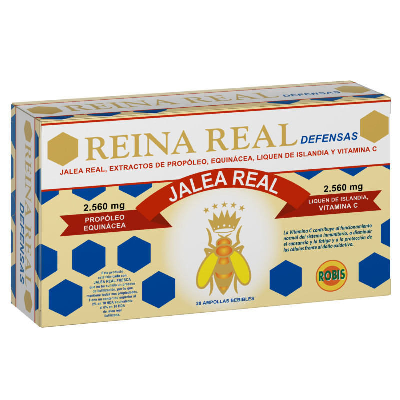 Jalea Reina Real Defensas 20amp