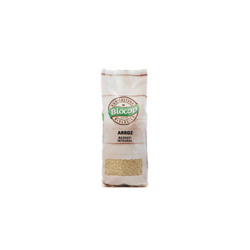 Arroz Basmati Integral 500g - Biocop