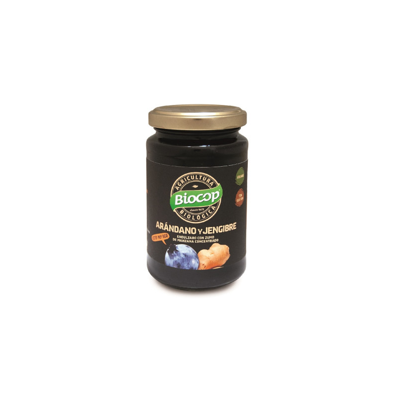 Compota Arandanos Jengibre 265g - Biocop