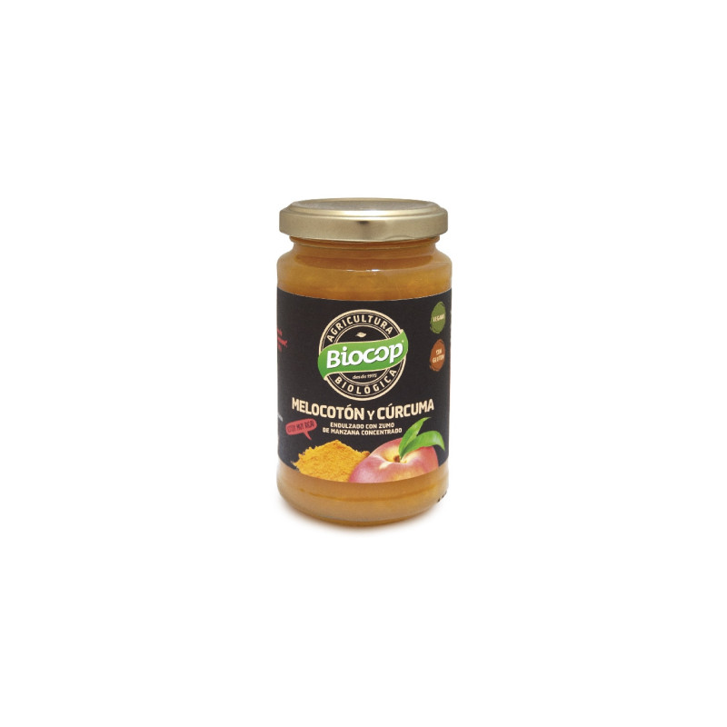 Compota Melocotón Cúrcuma 265g - Biocop