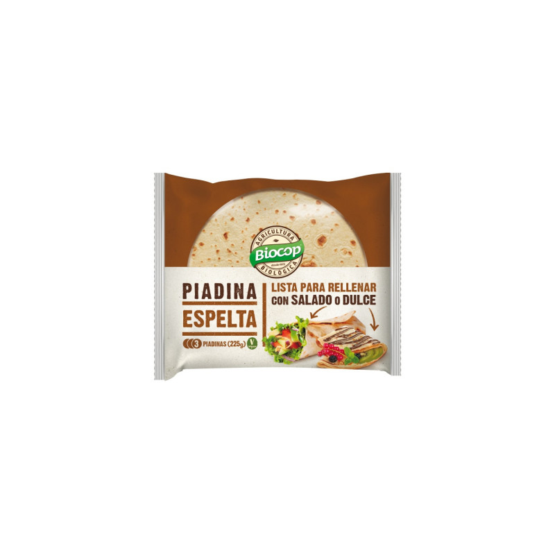 Piadina Espelta 225g - Biocop