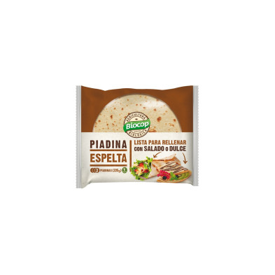 Piadina Espelta 225g - Biocop