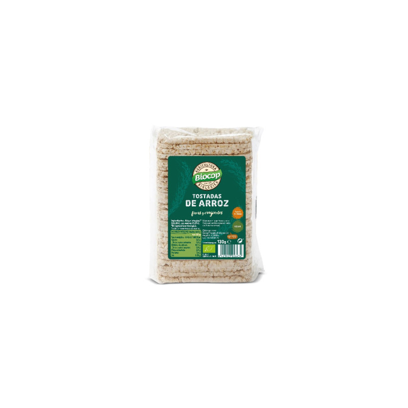 Tostadas Arroz Bio 130g - Biocop