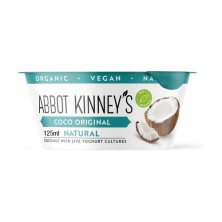 Yogur Coco Natural Bio 125ml 6ud - Abbot Kinney`S