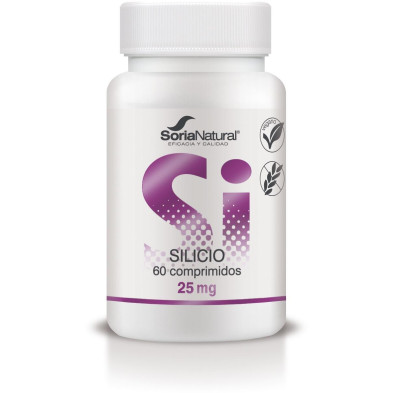 Silicio lib.sostenida retard 60x25mg Silicio lib.sostenida retard 60x25mg