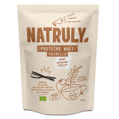 Proteina Whey Vainilla Bio 350g - Natruly