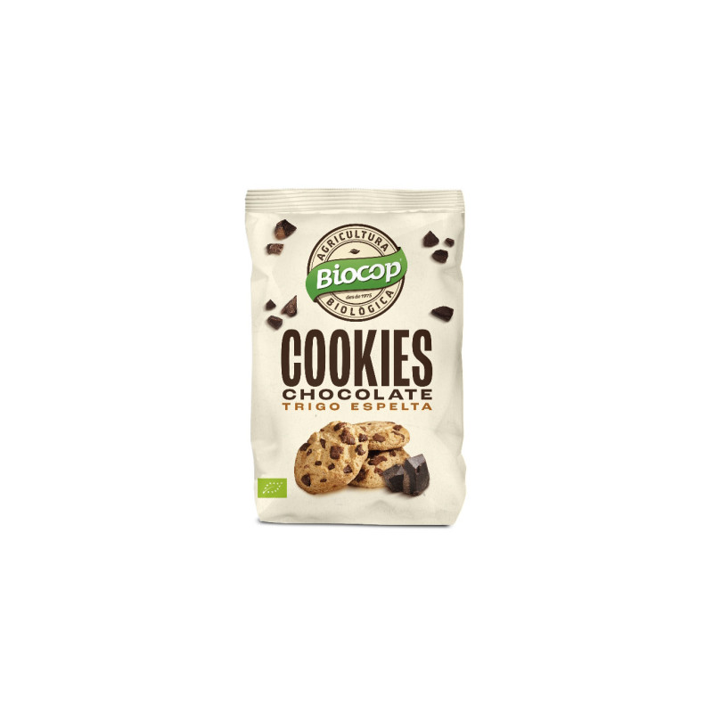 Cookies Trigo Espelta Chips Choco 200g - Biocop