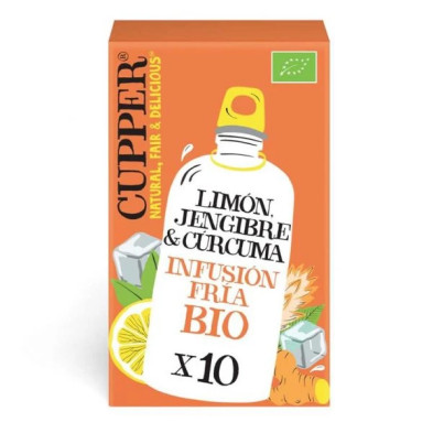 Infusion Jengibre Y Curcuma Bio 20bolsas - Cupper