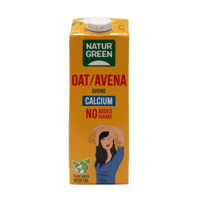 Bebida Avena Calcium S/A 1l - Naturgreen