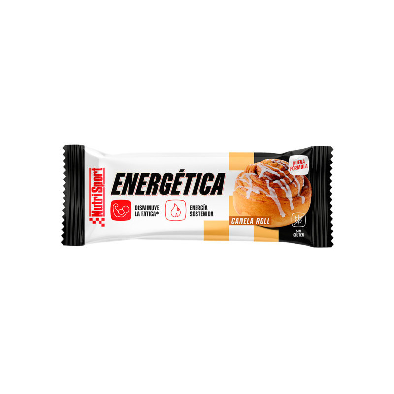 Barrita Energetica Canela Roll 24ud - Nutrisport