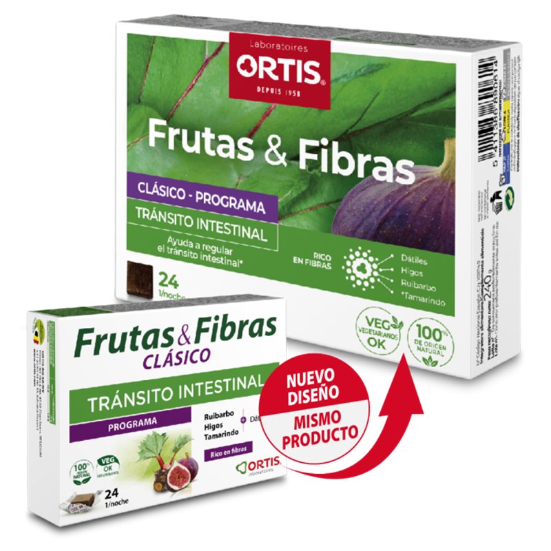 Frutas Y Fibras 24 Cubos