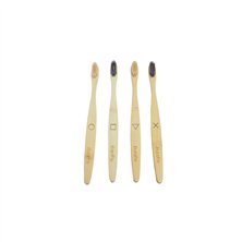 Cepillo Dientes Bambu Natural Medio 4Ud - Bads