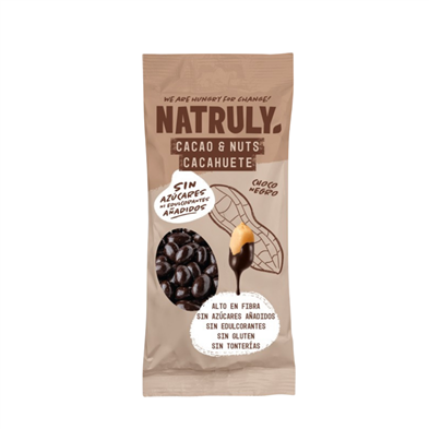Cacao&Nuts Choco Negro 50G - Natruly Cacao&Nuts Choco Negro 50G - Natruly